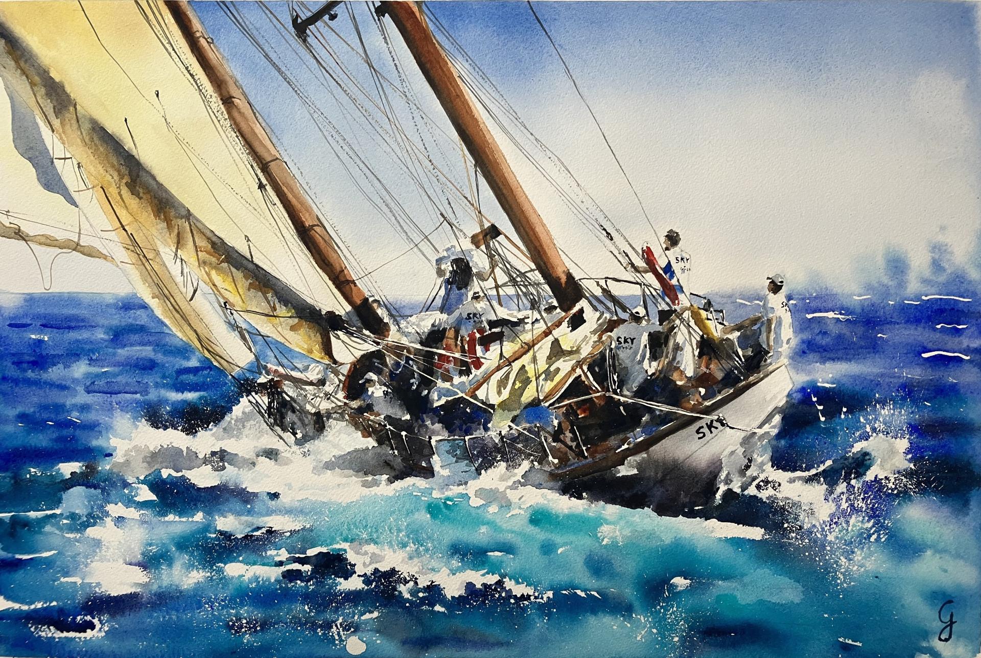 Les Voiles de Saint-Tropez - Voilier Sky